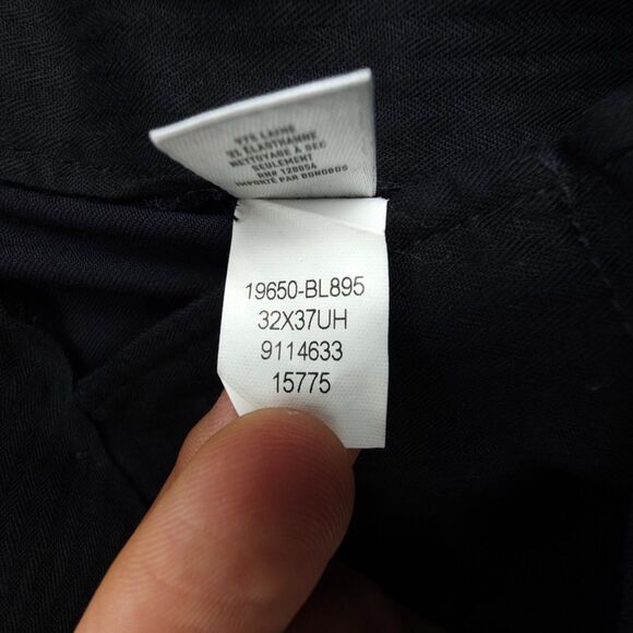 NEW Bonobos Jetsetter Tailored Wool Dress Pant Suit Trouser 32x30 Navy Old Money - Picture 8 of 8